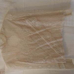 Vintage Lace Long Sleeves Blouse